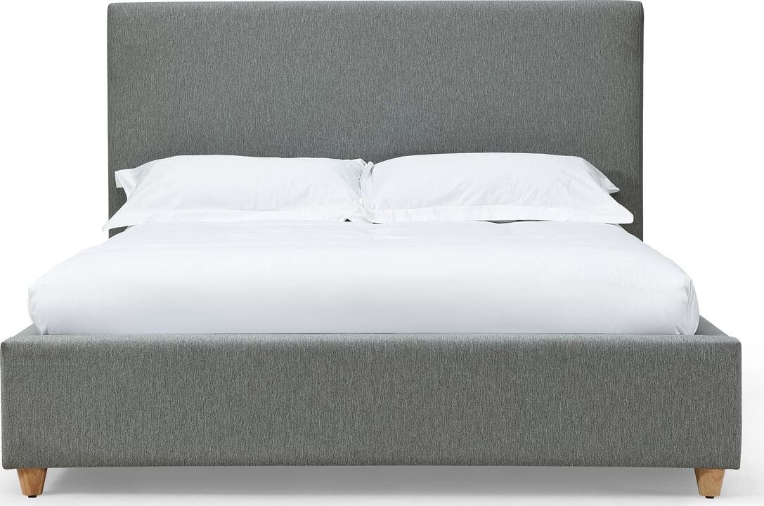 Olivia Queen Bed in Pewter