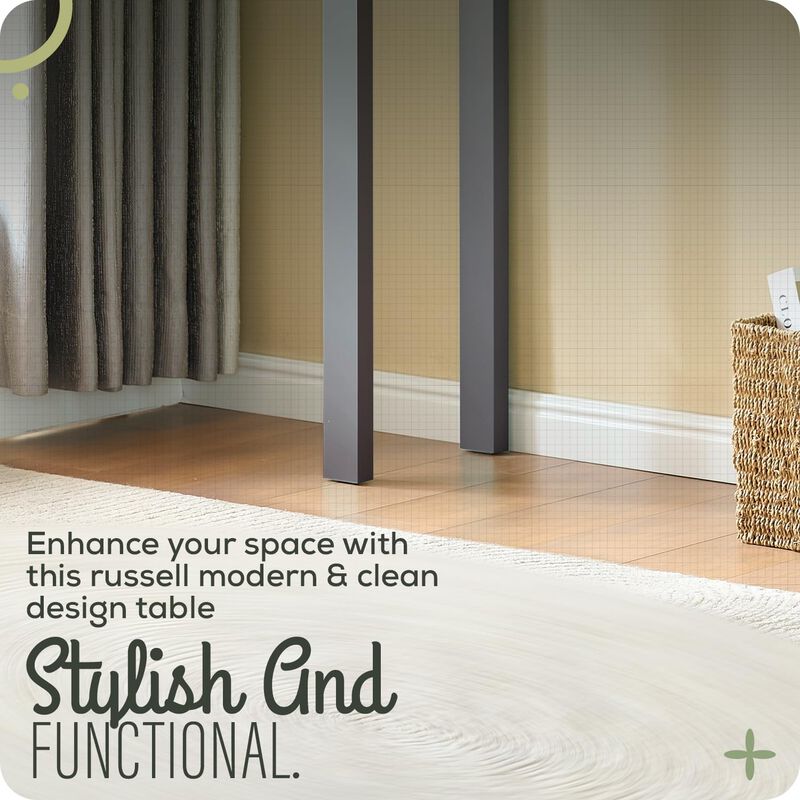 Kings Brand Furniture Russel Long Console Table - Minimalist and Slim Entryway Table for Decorative Displays, Sofa Table