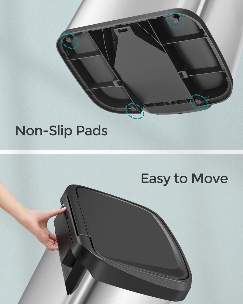 18-Gallon Stainless Steel Kitchen Trash Can