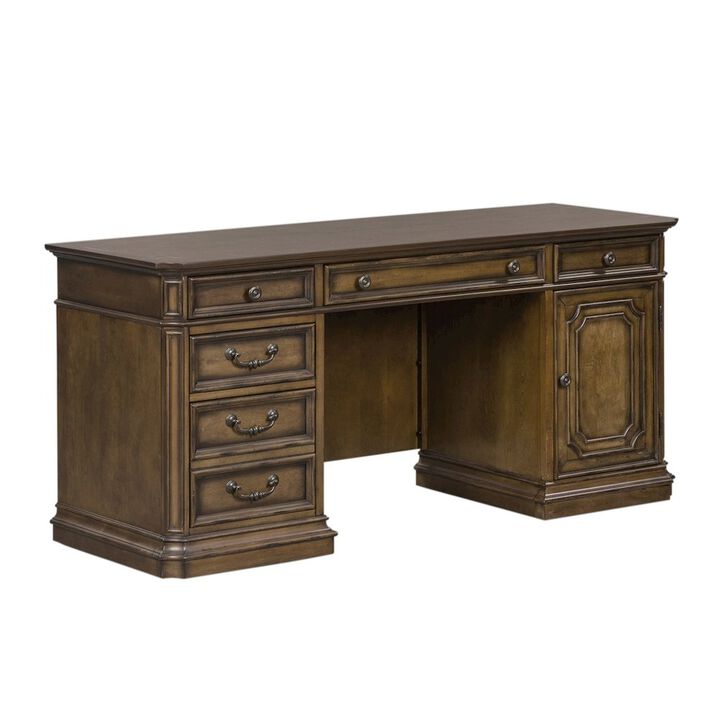 Liberty Furniture Amelia Credenza in Antique Toffee