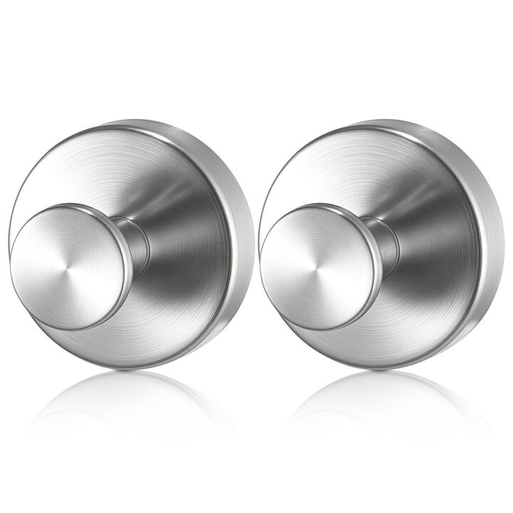 2-Pack Suction Cup Hooks for Bathroom, Kitchen, Glass, Mirror and Tile
