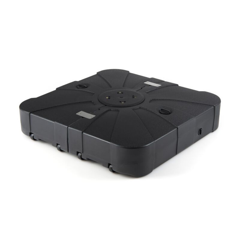Outdoor Cantilever Umbrella Base Square Water and Sand Fillable Base-34 Inches image number 0