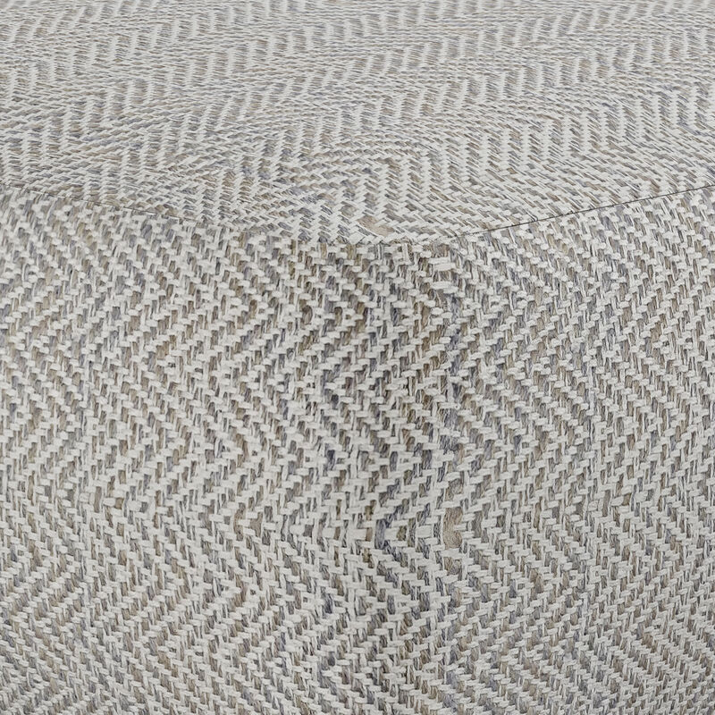 Nate 20 inch Square Pouf