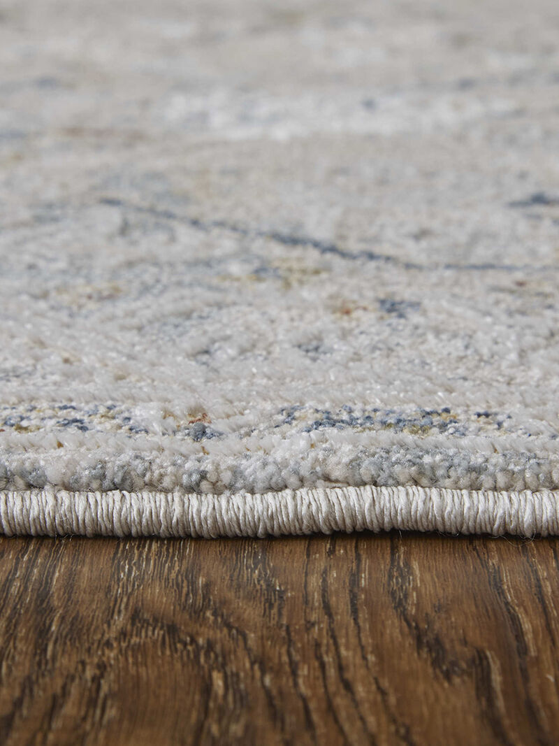 Pasha 39M6F 7'10" x 10'3" Ivory/Blue/Tan Rug