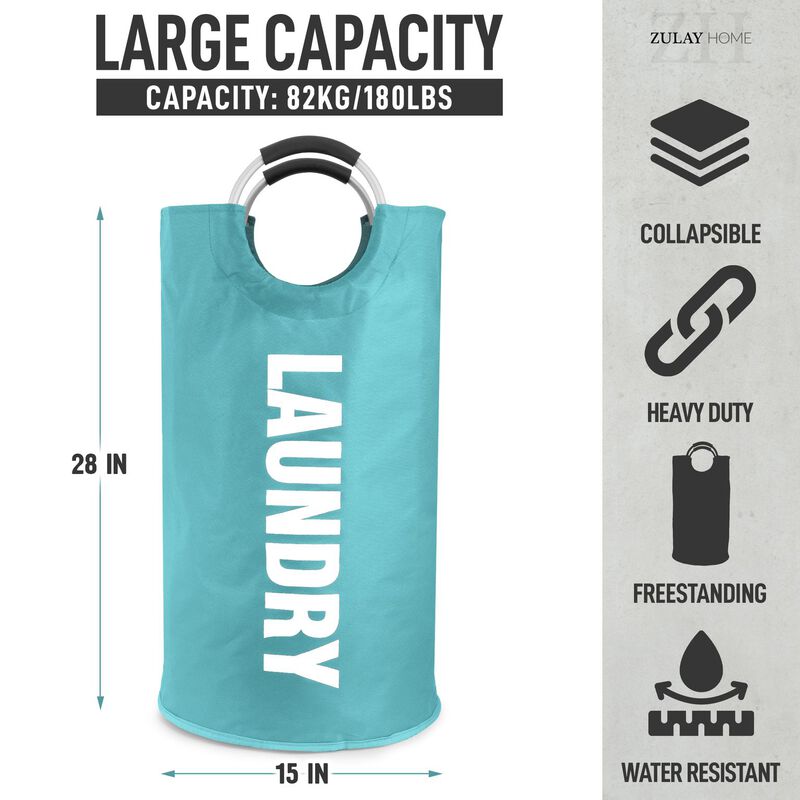 Non-Slip Padded Laundry Bag With Handles image number 3