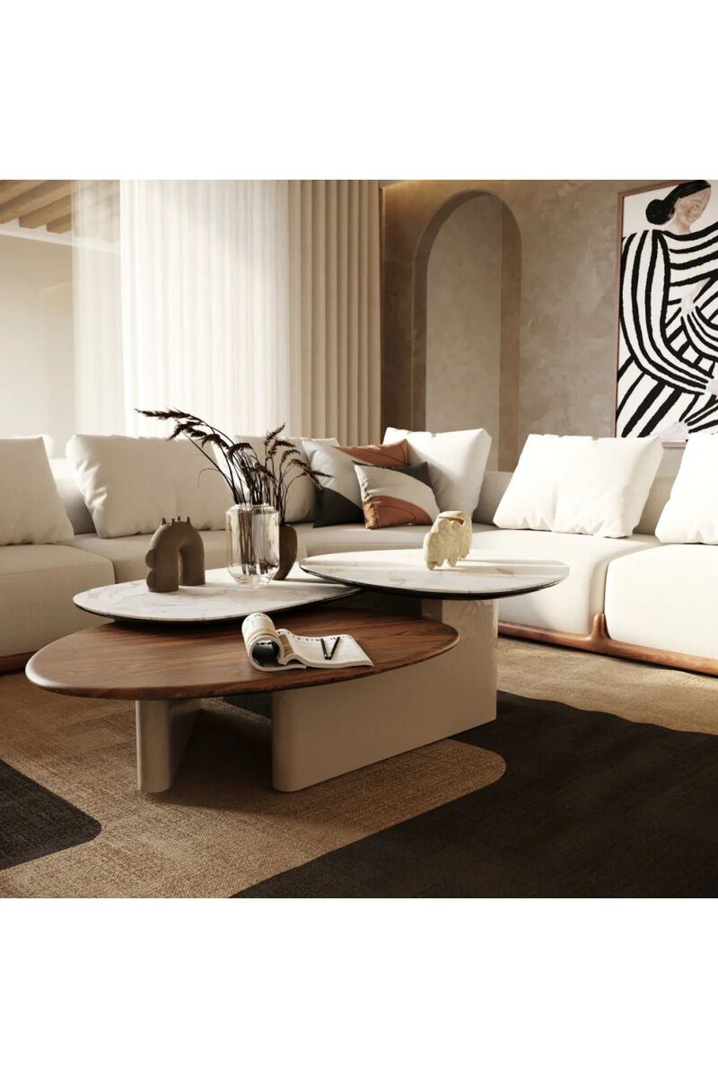 Triple Top Coffee Table | OROA Modern Robson image number 7