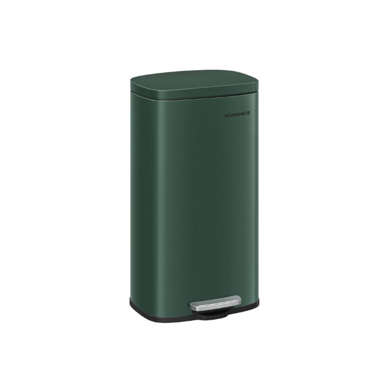 8 Gallon Step-On Trash Can &ndash; Waste Bin with Inner Bucket, Ideal for Kitchen, Pantry, or Breakroom