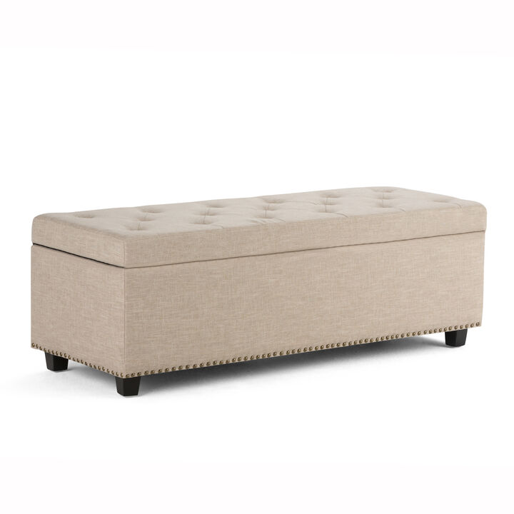 Simpli Home Hamilton Storage Ottoman