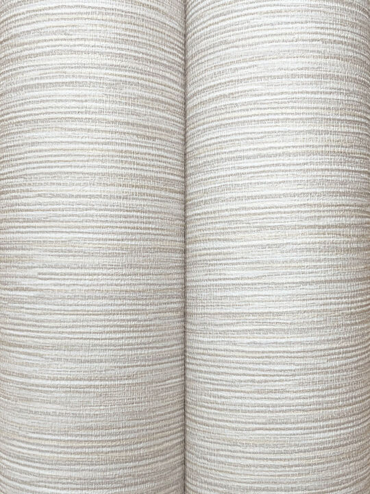 Oasis Light Grey Faux Grasscloth Wallpaper