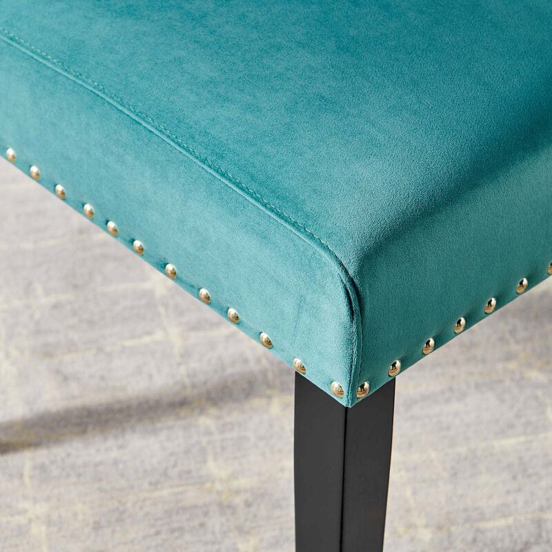 Parcel Performance Velvet Dining Side Chairs Set of 2 image number 6