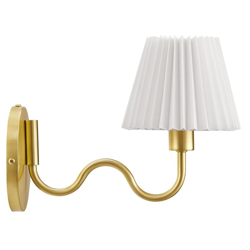 Wave Squiggle Arm Wall Sconce image number 8