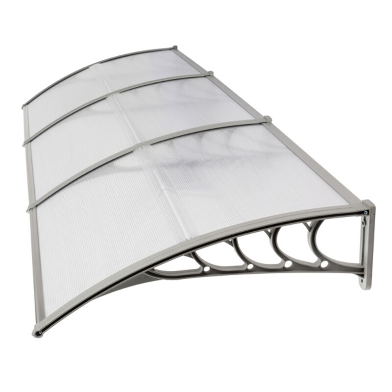 Outdoor Door & Window Canopy, Weatherproof Rain Cover Eaves