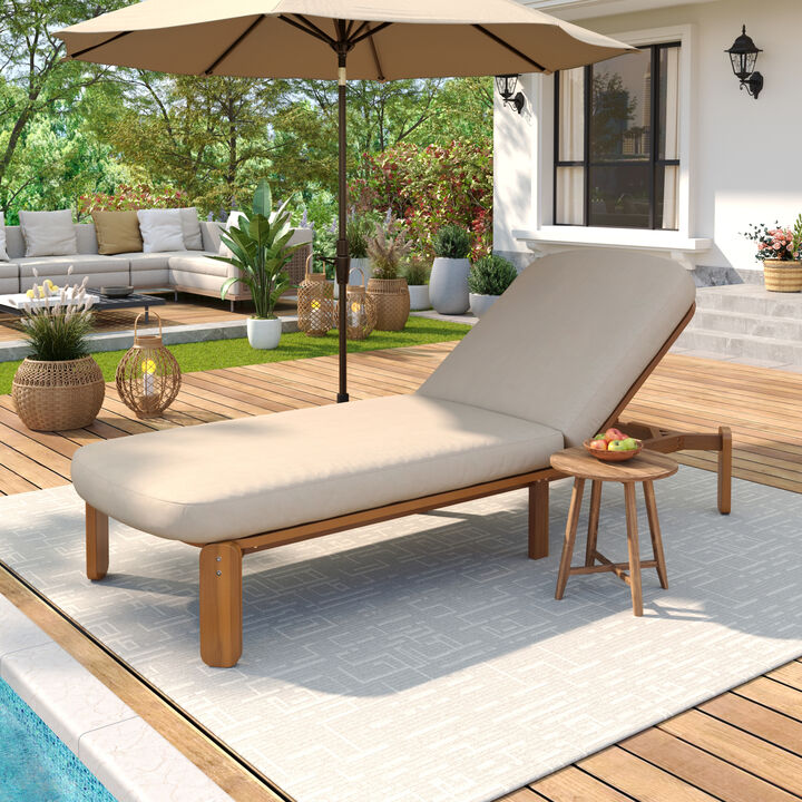 Frubpi Outdoor Reclining Chair