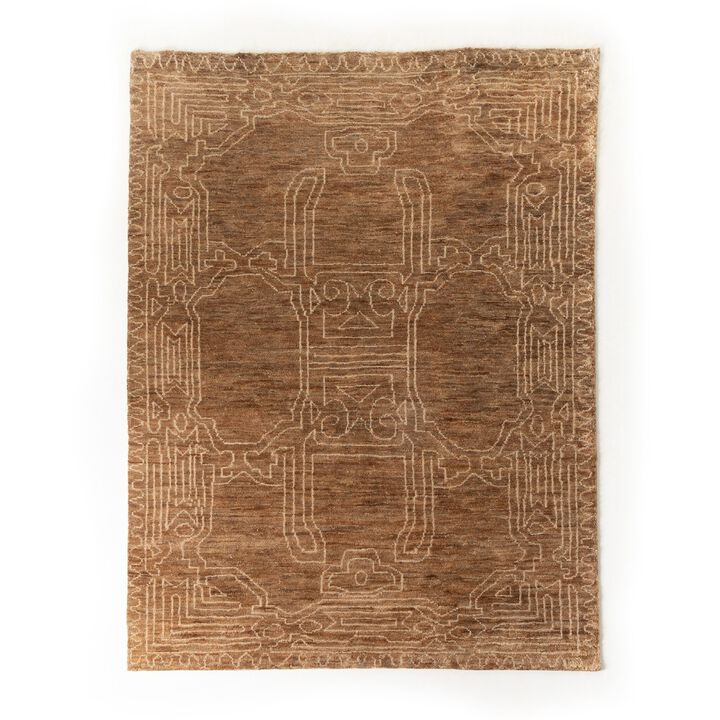 Tozi Hand Knotted Jute 5' x 8' Rug