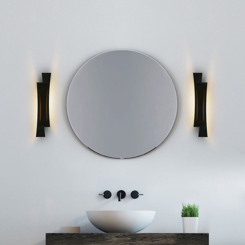 CWI Lighting Candora Integrated LED Black Vanity Light image number 2