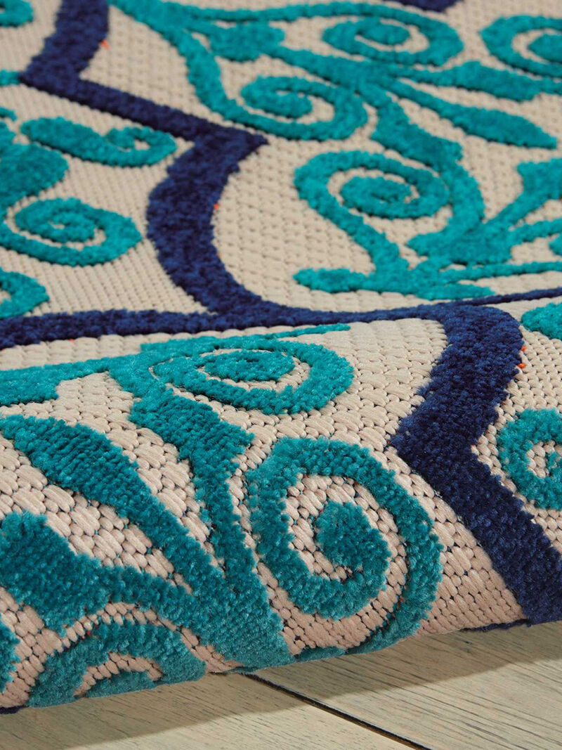 Aloha ALH14 Navy 3'6" x 5'6" Rug