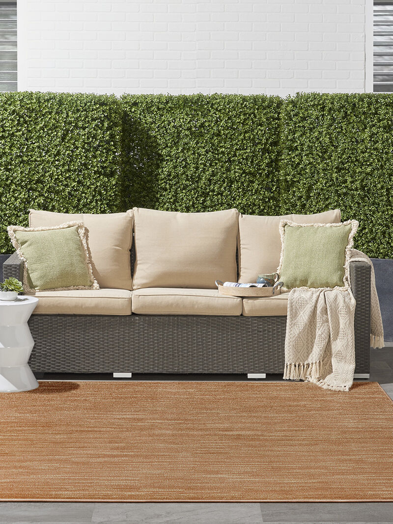 Nourison Essentials NRE01 Rust 10' x 14' Rug