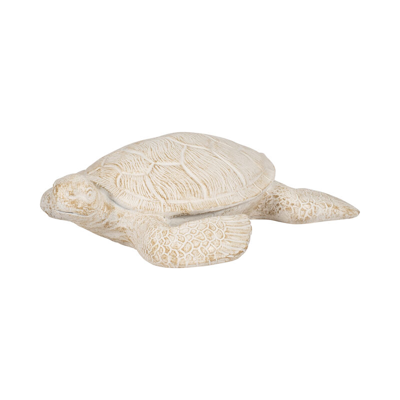 10" Sea Turtle, Ivory image number 1