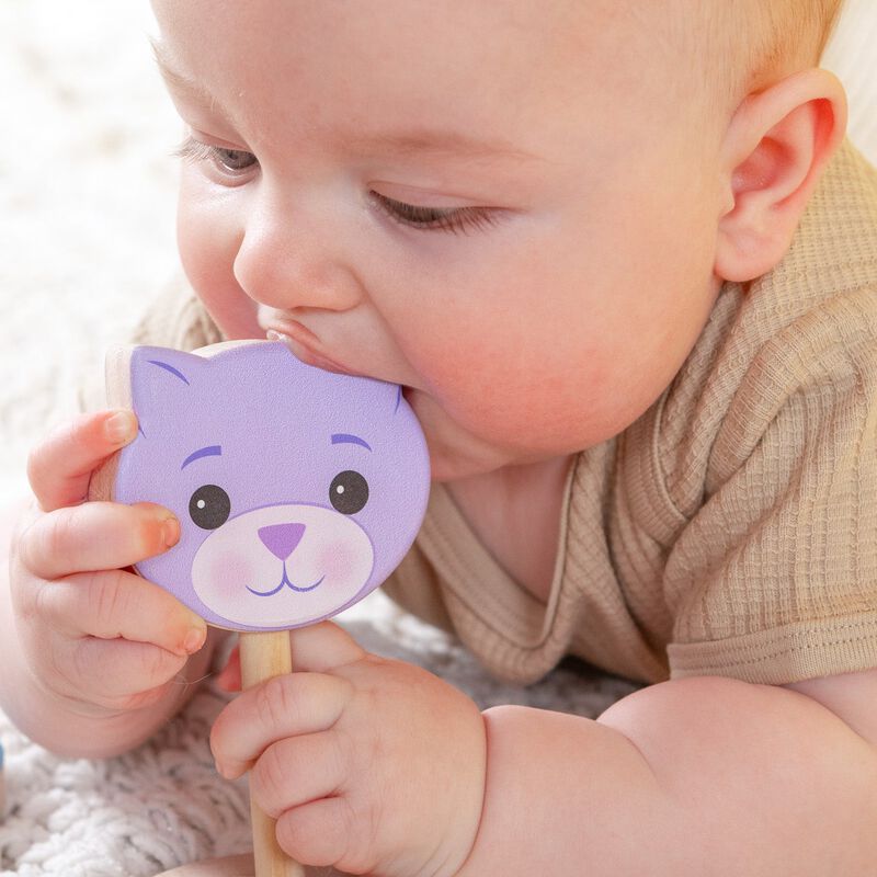 Grasp & Giggle Cat Rattle image number 2