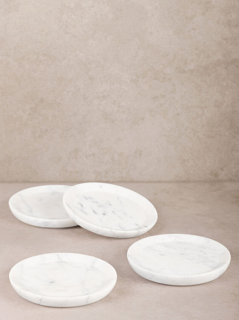 Paloma Marble Coasters, Set of 4 image number 3