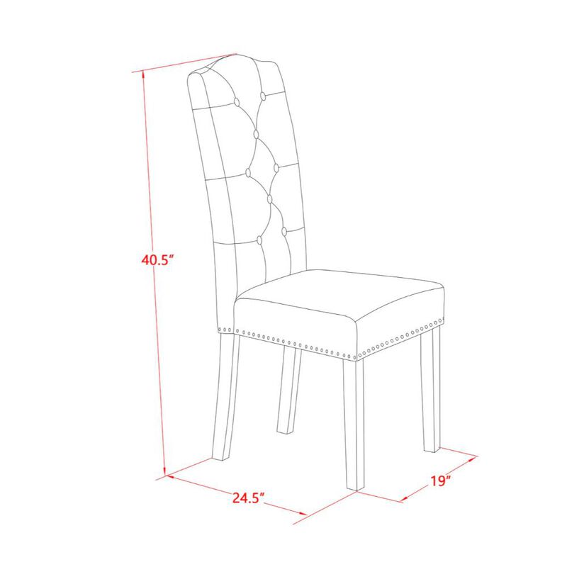 Dining Room Set Linen White