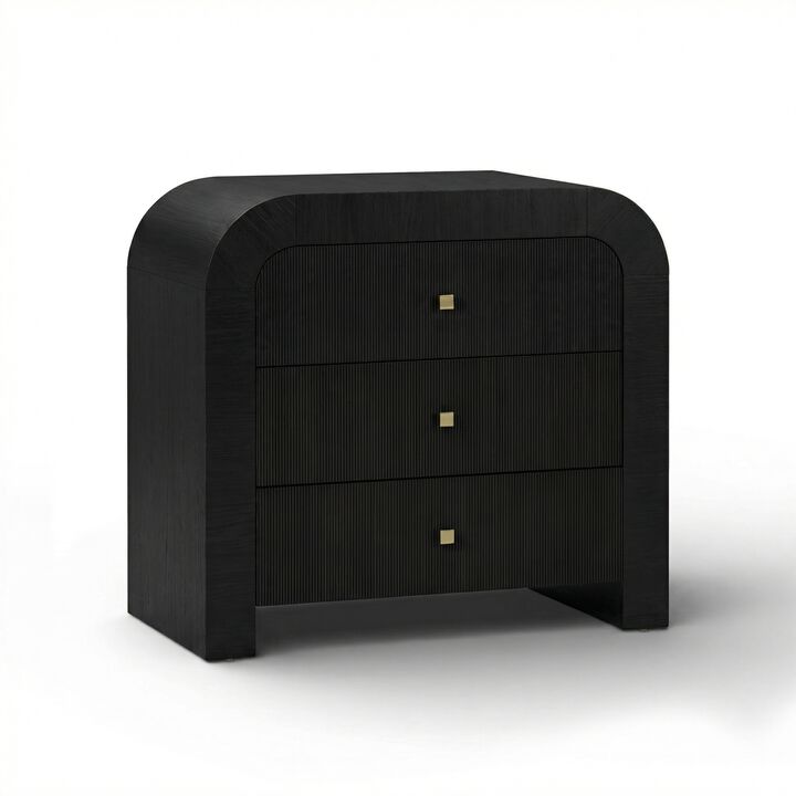 Hump Natural Arched 3-Drawer Chest