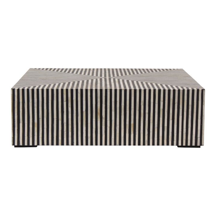 Moe's Home Collection Terning Coffee Table Black and White
