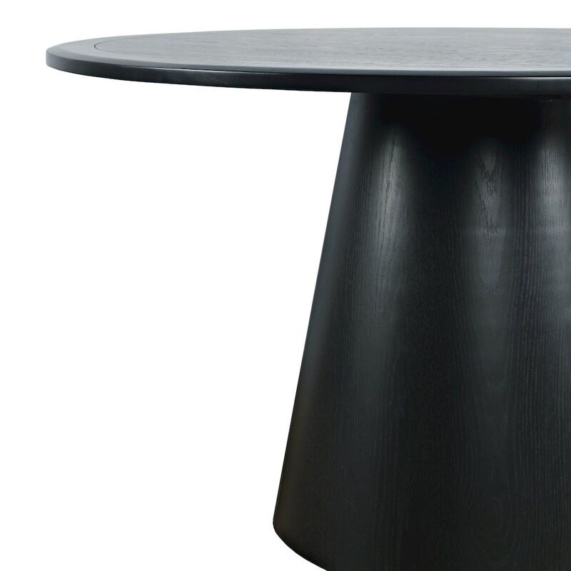 Jofran Nash Mid-Century Modern 50 Round Pedestal Dining Table