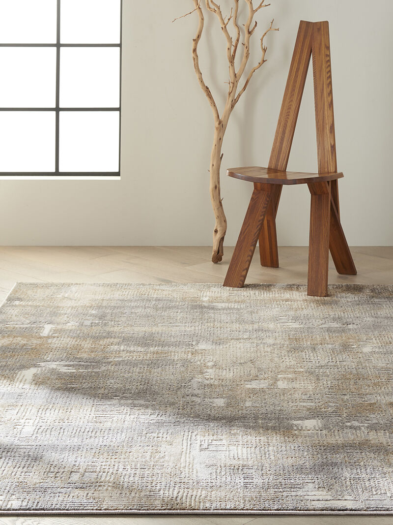 CK950 Rush CK951 Gray/Beige 6' x 9' Rug