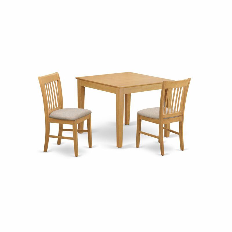 3 Pc Dining room set - Table and 2 dinette Chairs