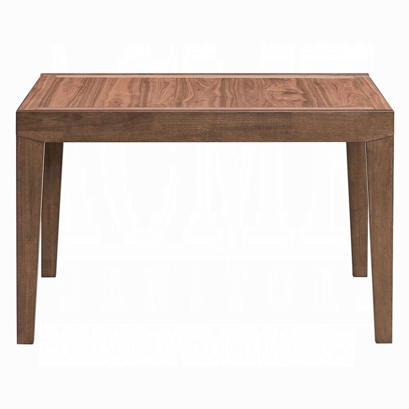Mea Dining Table, 47-94 Inch Expandable Top, Scandinavian Walnut Brown