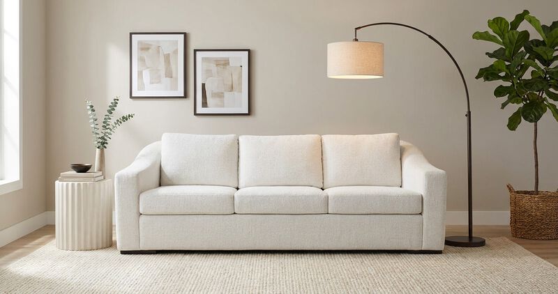Regent Chalk Sofa image number 1