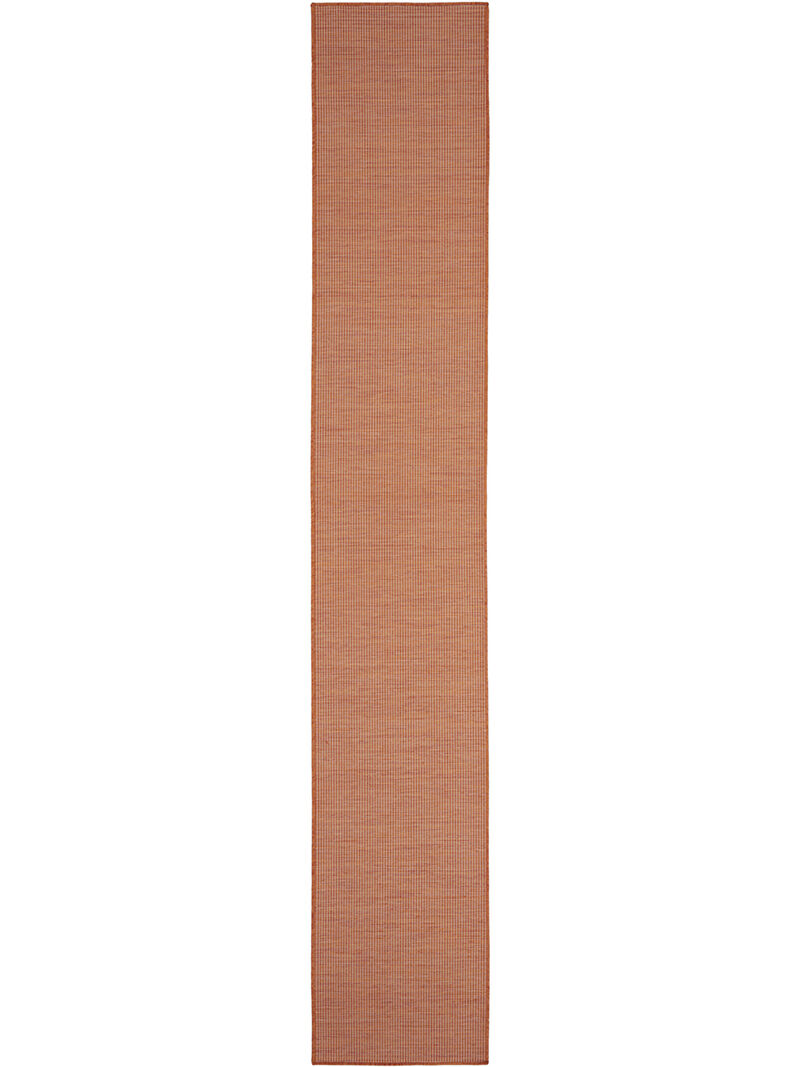 Positano POS01 Terracotta 2'2" x 12' Rug image number 0