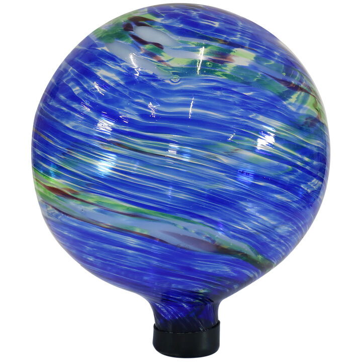 Sunnydaze Glass Gazing Globe- 10 in