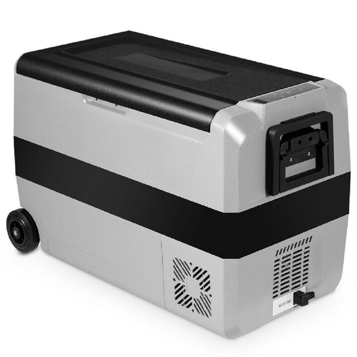 53 Quarts Portable Electric Car Cooler Refrigerator