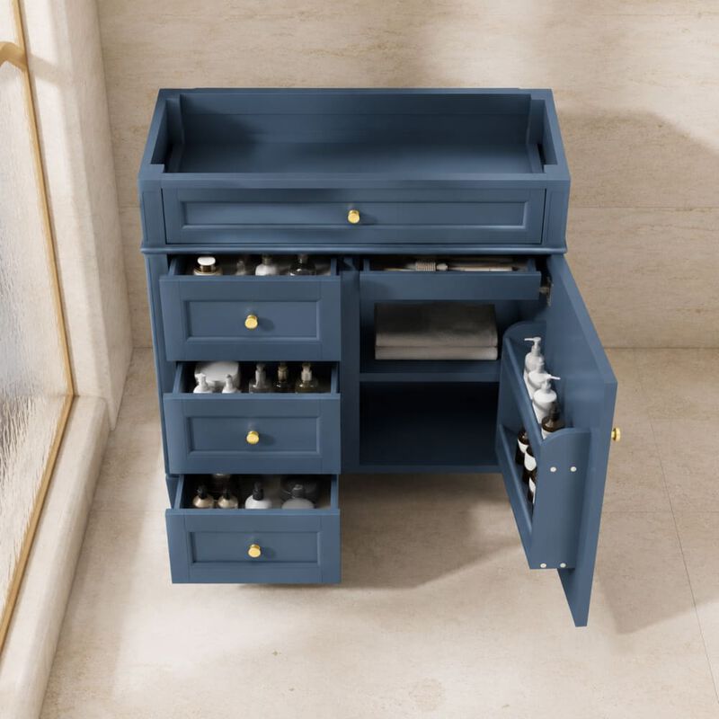 36" Bathroom Vanity Without Top Sink image number 3
