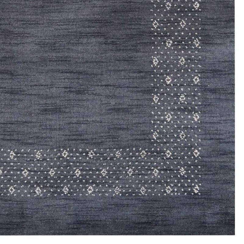 RUGSOTIC CARPETS HAND KNOTTED LOOM WOOL ECO-FRIENDLY AREA RUGS  - Rectangle, Contemporary Modern Design, High Pile Thick Handmade Anti Skid Rugs for Living Room (L00529) image number 4