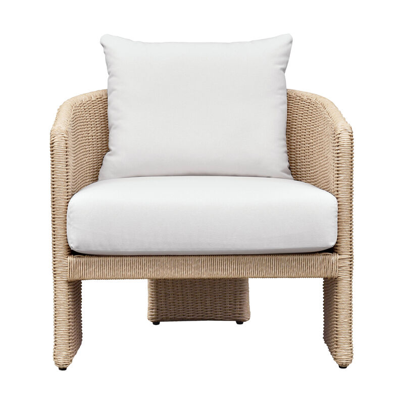 Alexa Cream Outdoor Armchair image number 0