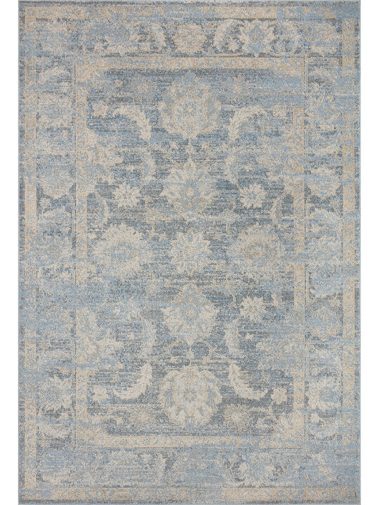 Odette ODT03 Sky/Beige 4' x 6' Rug