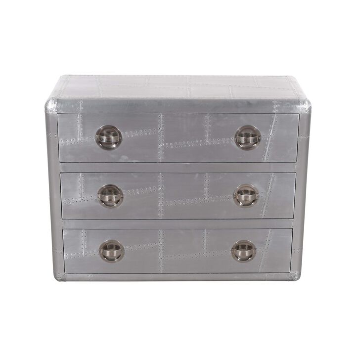 Alex Hamilton Pilot 3-Drawer Chest with Hatch pulls