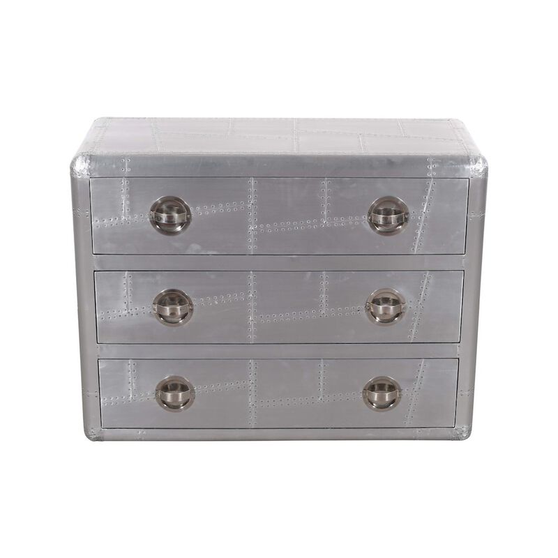 Alex Hamilton Pilot 3-Drawer Chest with Hatch pulls