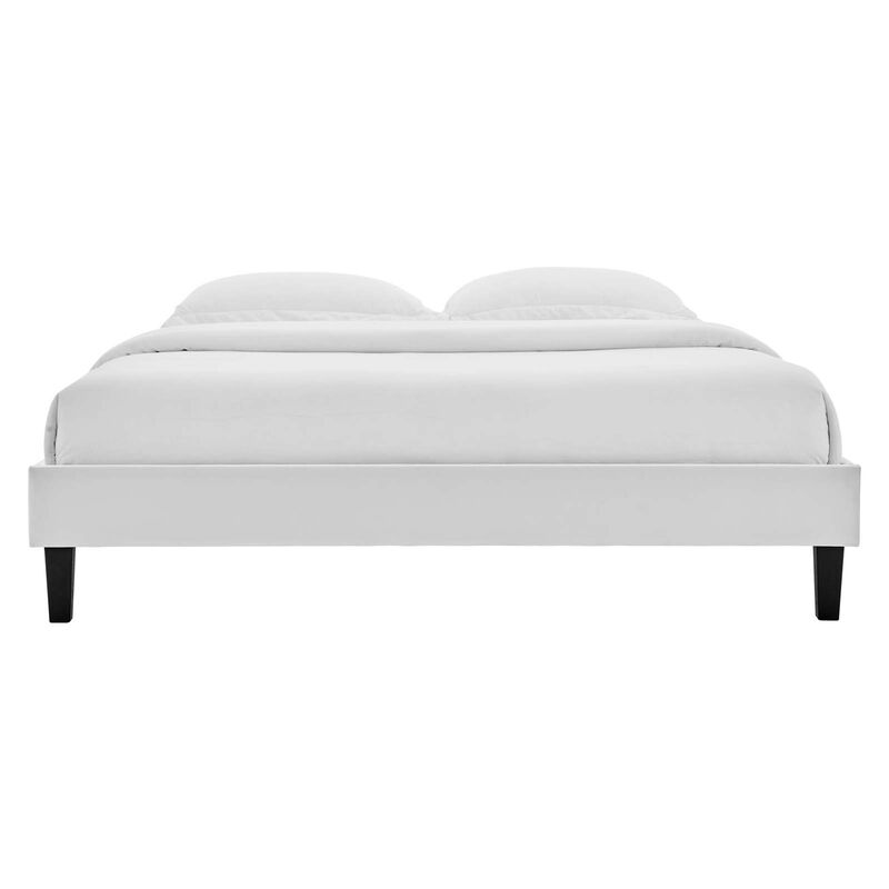 Modway - Reign Twin Performance Velvet Platform Bed Frame image number 3