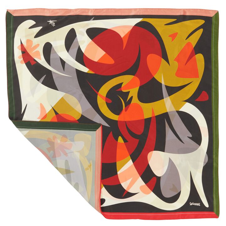 Patient Season | 28" Mulberry Silk Furoshiki Gift Wrap by Essery Waller