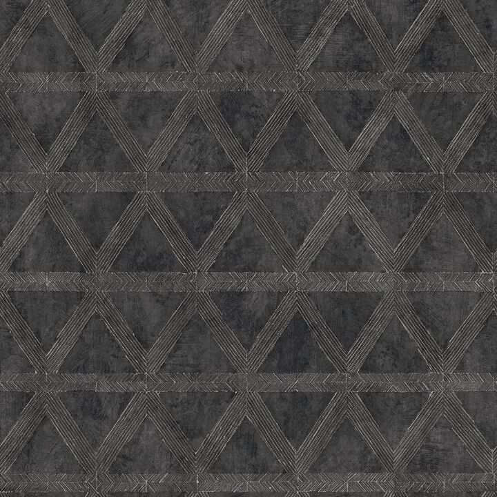 Utopia Bronze Brown Tri Prism Textured Wallpaper G68011