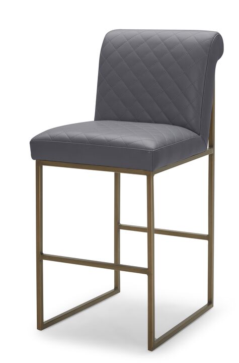 Boulevard Dark Grey Counterstool