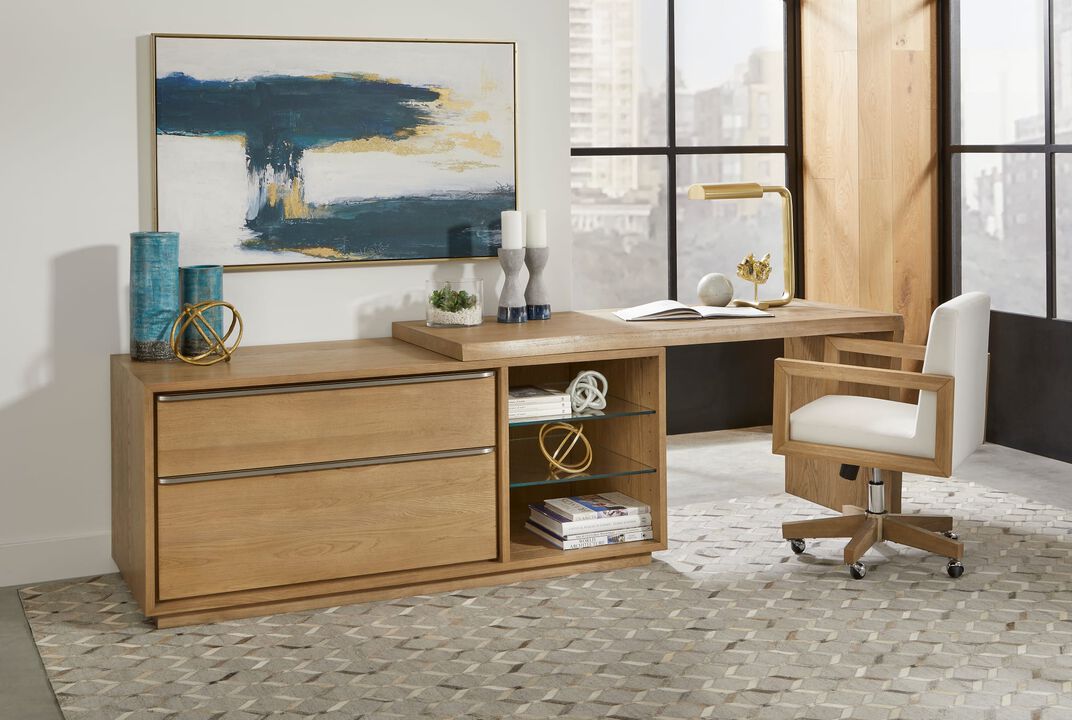 One Live Edge Edge Executive Desk