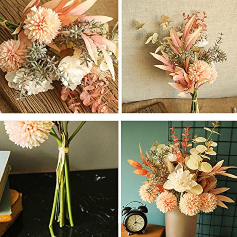 Artificial Outdoor Plants Wedding Centerpiece Decor Silk Flowers image number 3