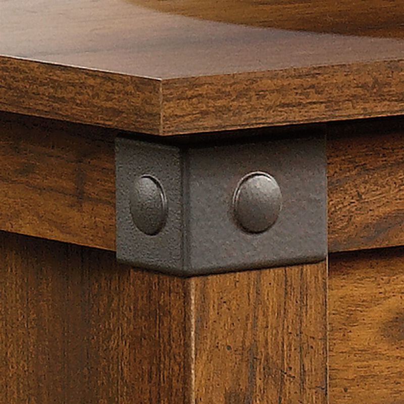 Hivvago Lift-Top Coffee Table in Washington Cherry Finish image number 4
