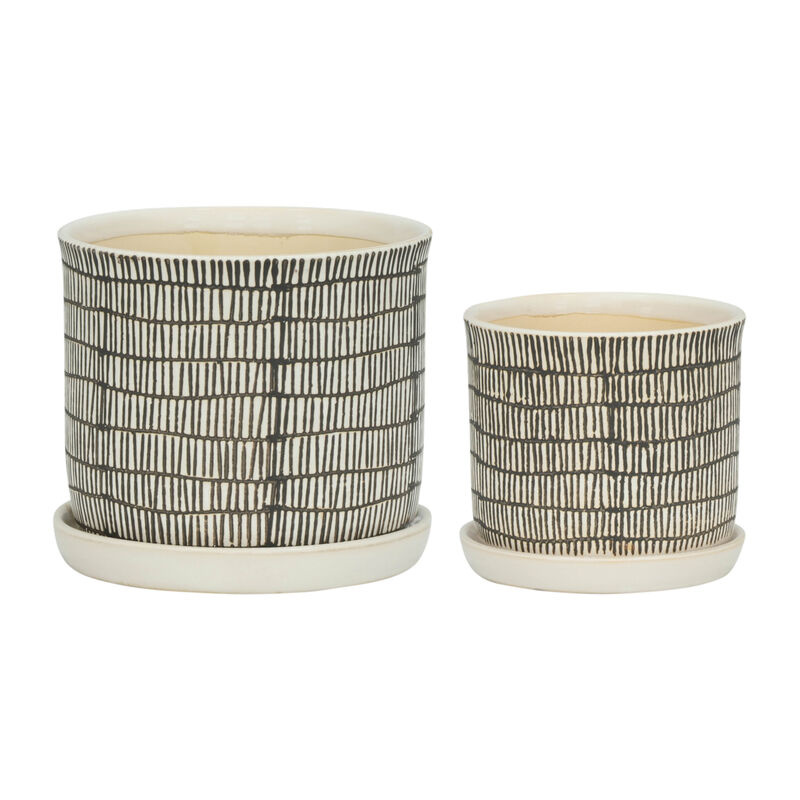 S/2 Ceramic 6/8" Planter image number 0