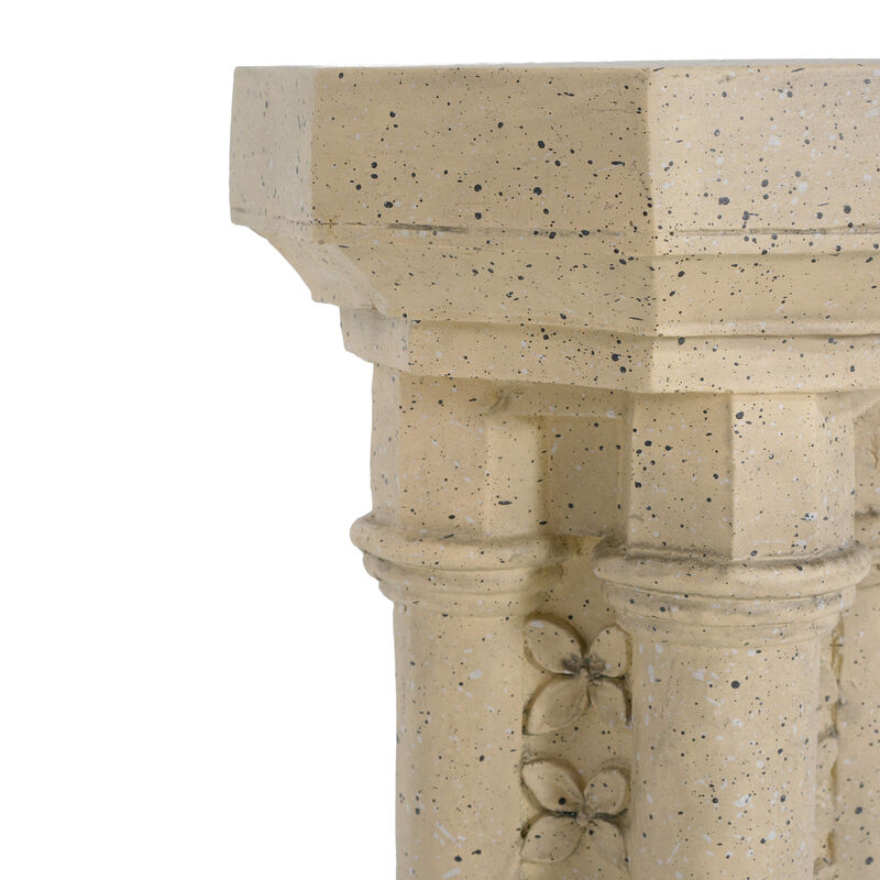 Christopher Knight Home Dorelle Mid-Century Modern Lightweight Concrete Plant Stand image number 5